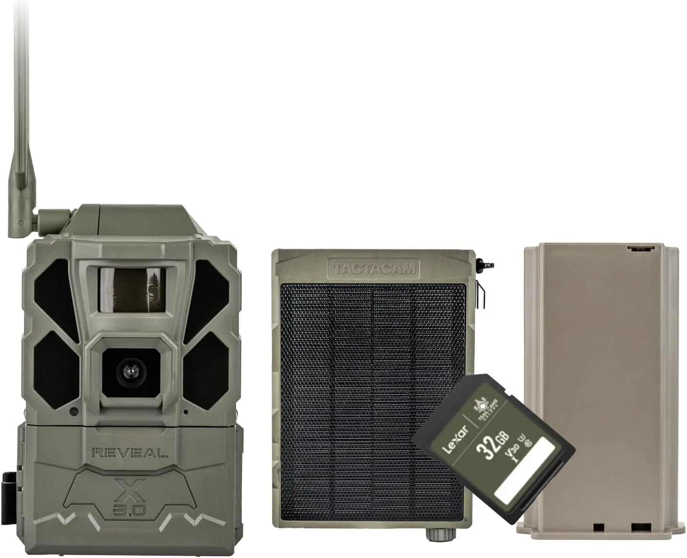 Gen 3.0 Cellular Trail Camera - Multi Carrier, HD Photo & Videos, Pre-Installed Antenna, Built-in GPS