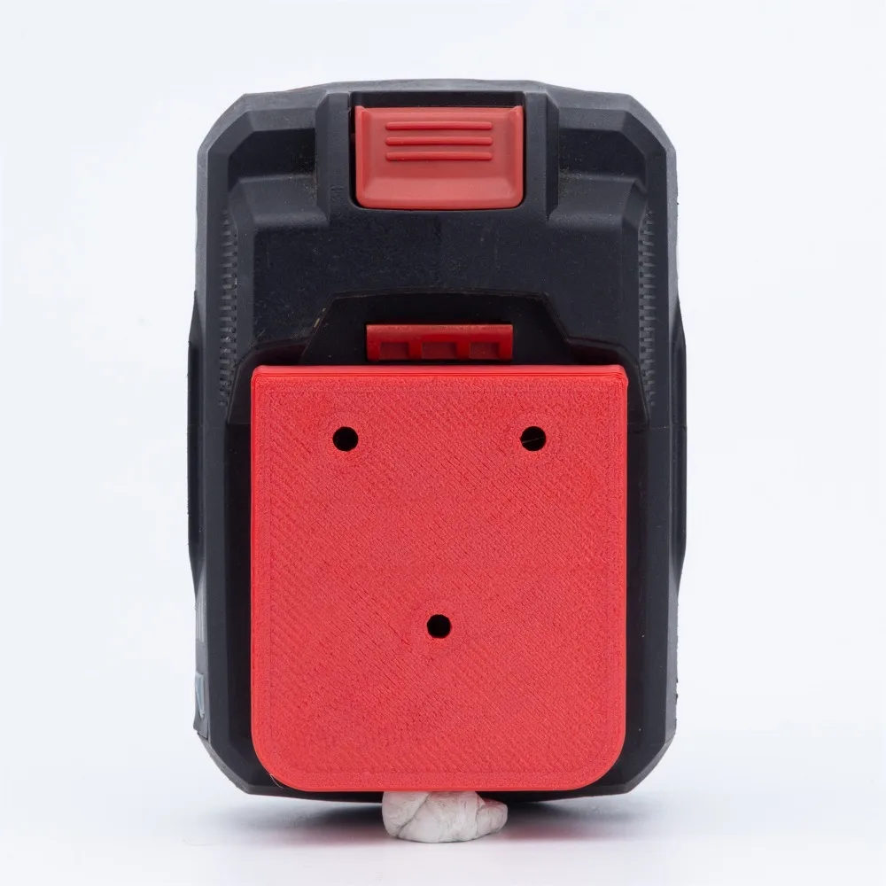 

For Parkside X20v TEAM Battery Holder 3d Printed Wall Mount &USB Power Source Extended Adapter Charger For PARKSIDE 20V BATTERY