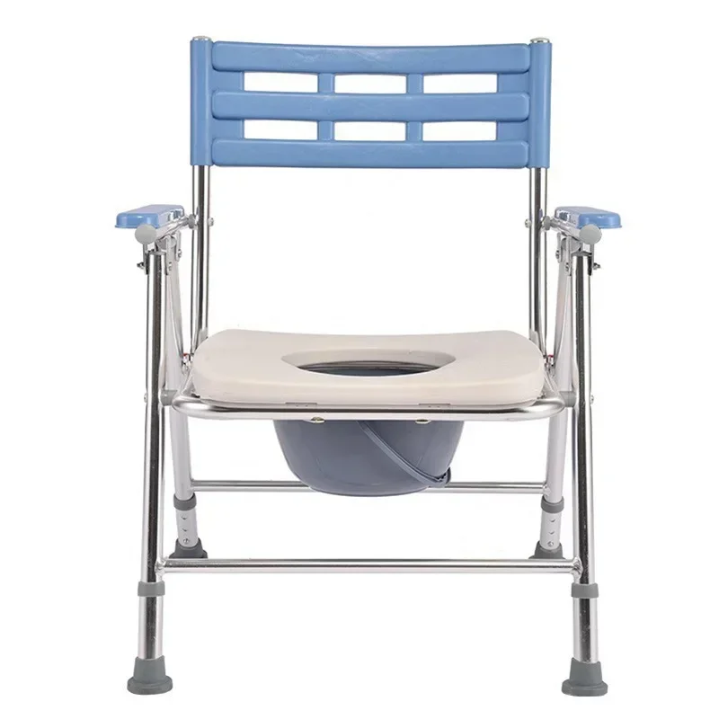 

Hot Sales Elderly Folding Removable Professional Commode Chair Sale Toilet Assist Foldable Bedside Commode Chair