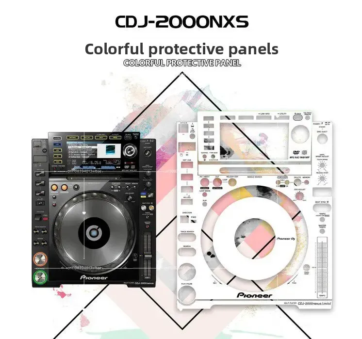 Pioneer CDJ-2000NEXUS Second Generation Disc Player, Protective Film, Protective Sticker, Protective Panel