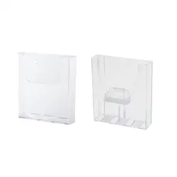 A4 Leaflet Display Stand Booklet Flyer Holder for Documents Counter Booklets