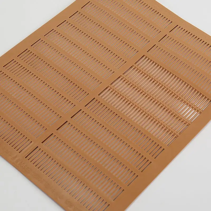 1Pcs Beekeeping Tools Brown Propolis Collection Board Bee Glue Harvest Mesh Bee Excluder Rubber Plastic Bee Hives Equipment