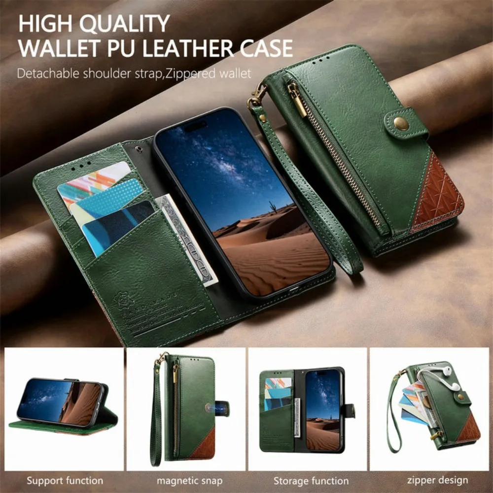 Zipper Wallet Case …
