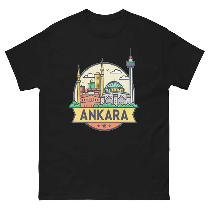 Ankara World Travel Urban Area City T Shirt