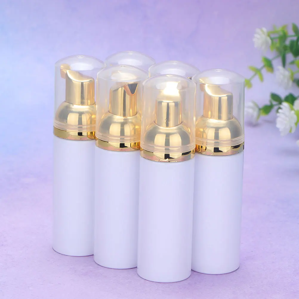 

5Pcs 60Ml Plastic Foaming Bottles Compact Foaming Soap Dispenser for Hand Sanitize Shower Gel Lotion Refillable Travel