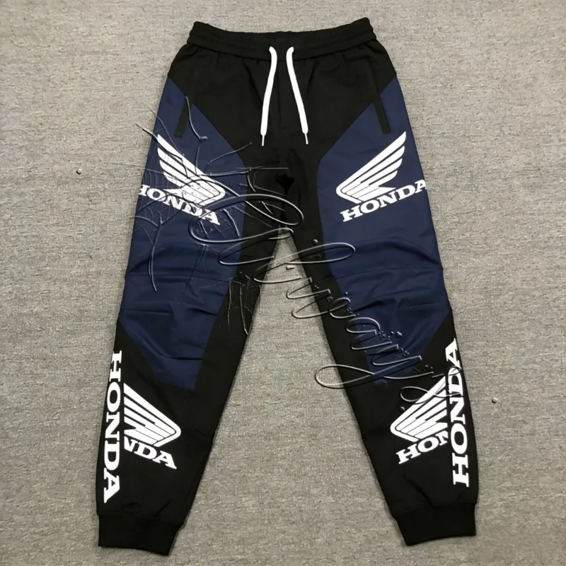 

2026 New Honda Racing Enthusiasts Track Rider Sport Speed Dry Pants for Men and Women MOTO Loose Breathable Outdoor Pants