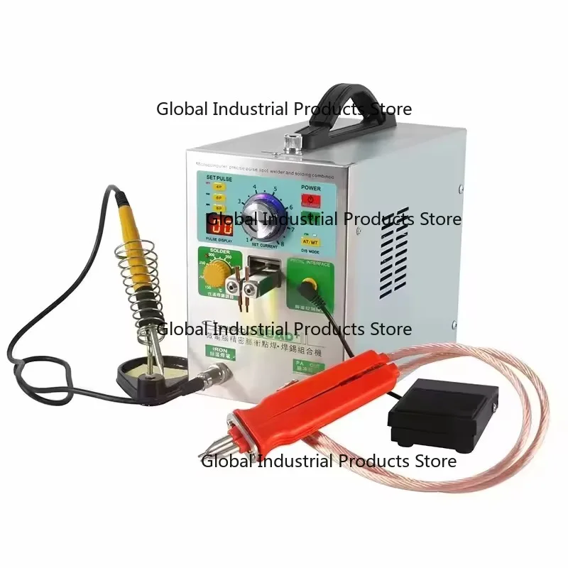 2025 Small Multi-Functional Semi-Automatic 220V 709AD+ Spot Welder with Soldering Iron for Battery Pack