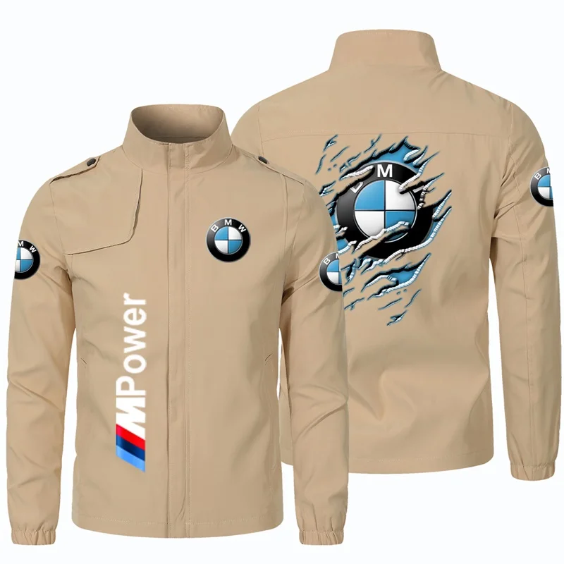 

BMW logo jacket men's jacket sub mechanical jacket comfortable quality High-quality Motorcycle Jacket Outdoor Business Jacket