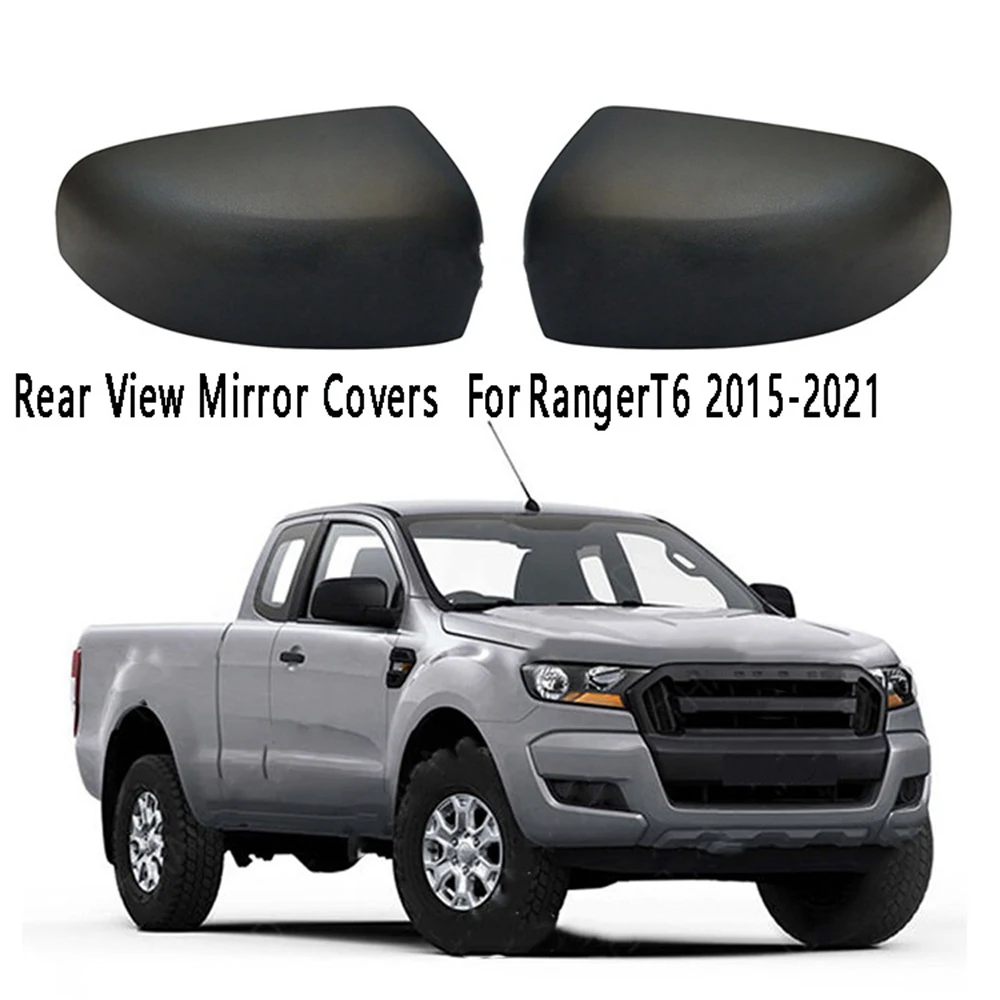 

Car Left Rear View Mirror Protection Cover Rearview Mirror Stickers Wing Mirror Cover Caps for Ford Ranger T6 2015-2021