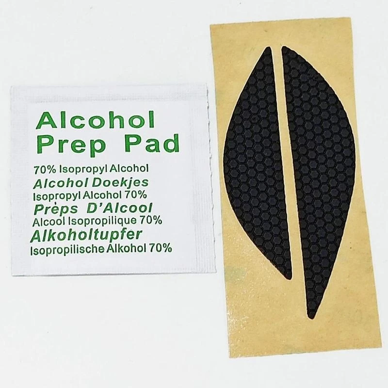 JU64 Mouse Skin Mouse Skates Side Stickers Sweat Resistant Pads Anti-slip Tape For Deathadder 2013 / Mouse
