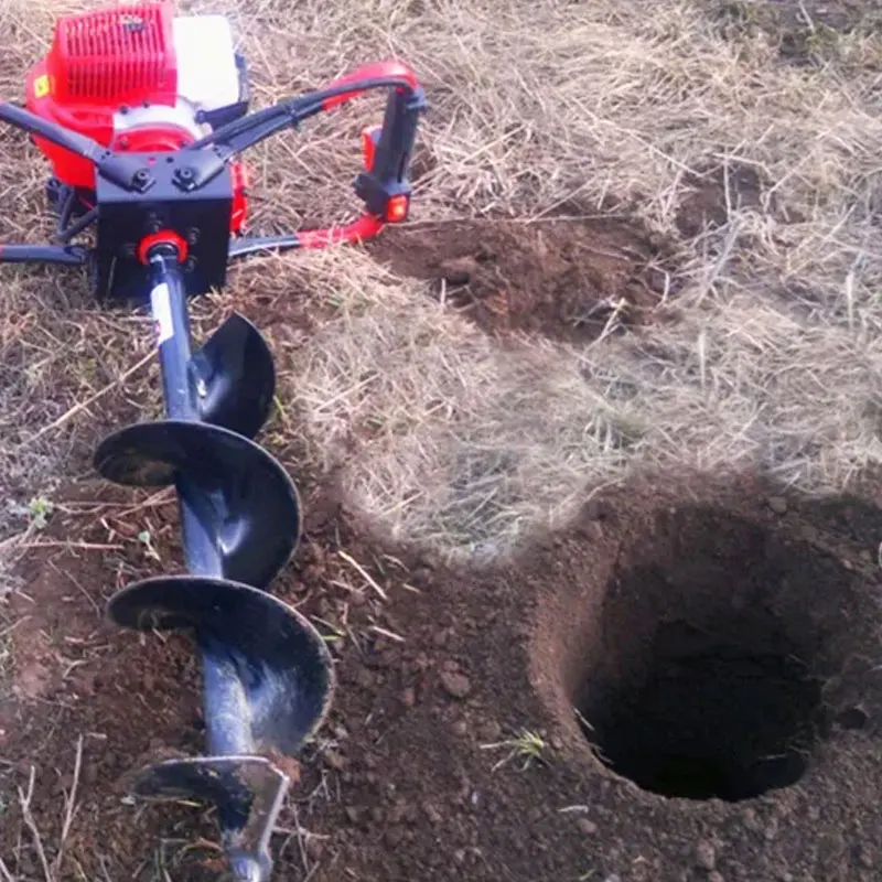 Portable Petrol Earth Auger Tree Planting Digger