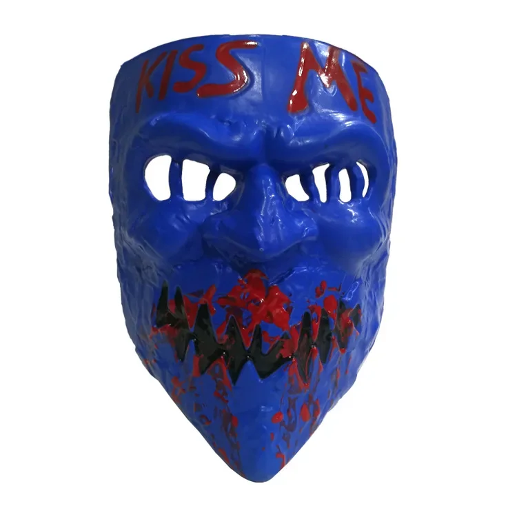 Graffiti töten mich Maske Smiley-Maske menschliche Entfernung Plan Maske alte Männer und Frauen küssen mich Maske Halloween-Maske Voll gesicht Cosplay-Maske – Detail 25