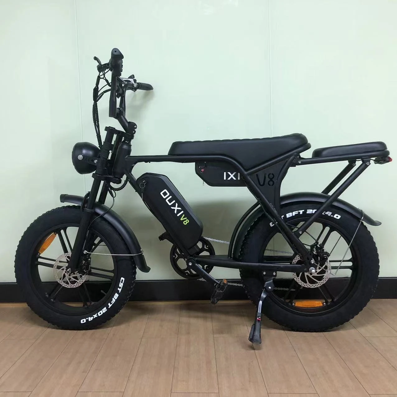 Factory OEM Double battery Dual Battery 30Ah Fat E-bike  Original V8 2.0 Fat Tire E-bike in EU Warehouse Fat E-bicycle 750w