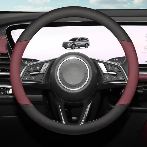 Кожаный чехол на руль для Buick Regal, LaCrosse, Excelle, Envision Plus, Enclave, E5, GL8, Velite 6, аксессуары для Buick