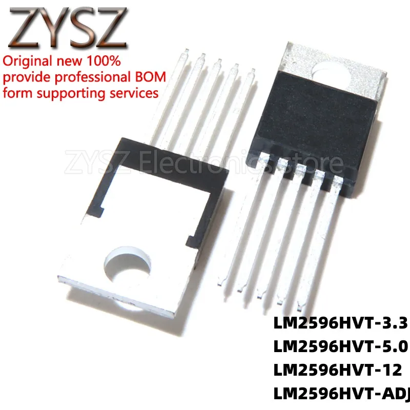 1PCS LM2596HVT-5.0V/3.3V/12V/ADJ in-line TO-220-5 voltage regulator chip