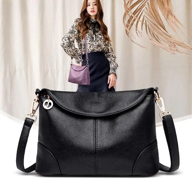 

Soft Leather Hand Crossbody Bags For Women New Luxury Handbags Women Casual Shoulder Bag Designer Tote Bag