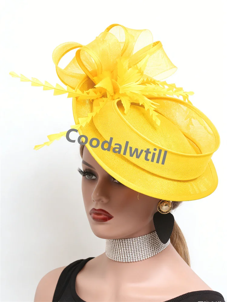 Royal Ascot Ladies Fascinator Hat Hair Clip Women Bride Wedding Party Derby Headpiece Bride Wedding Party Tea Pillbox Fascinator