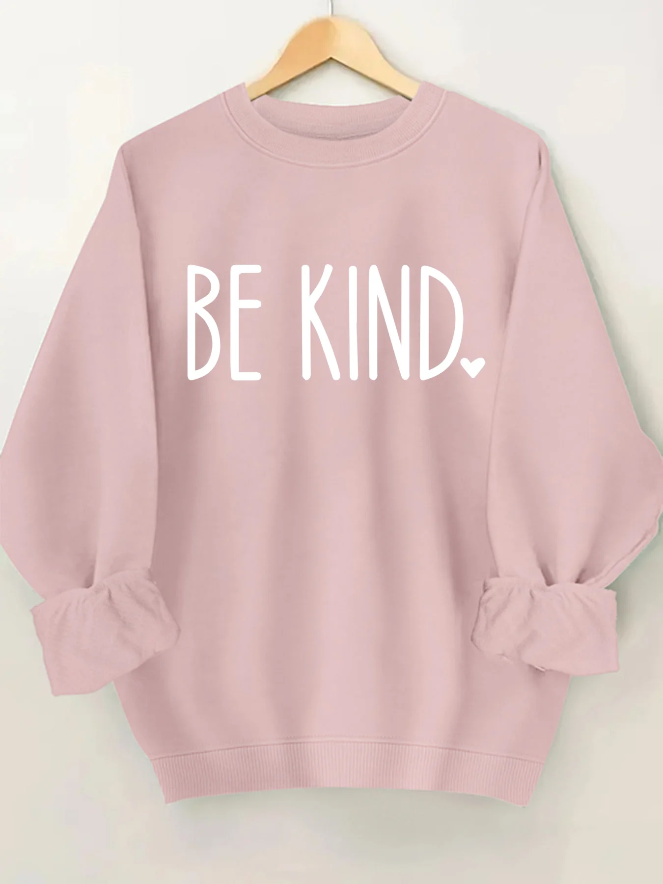 Fashion Letter Print round Neck Sweatshirt for Women Stylish Casual Streetwear