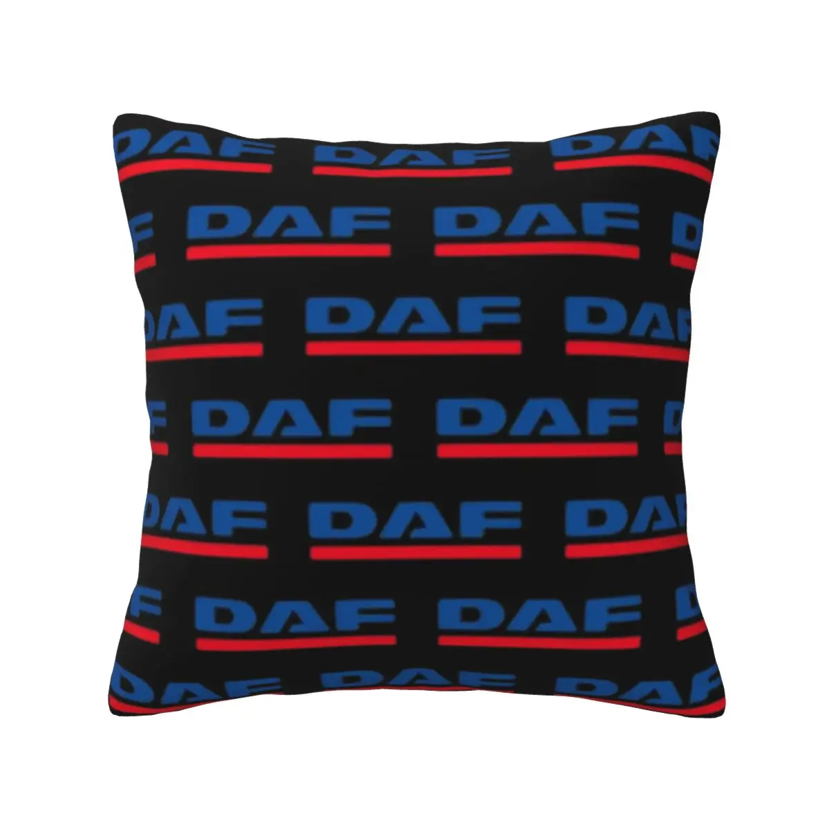 DAF Logo Square Pillowcase Pillow Cover Cushion Zip Decorative Comfort Throw Pillow for Home Sofa