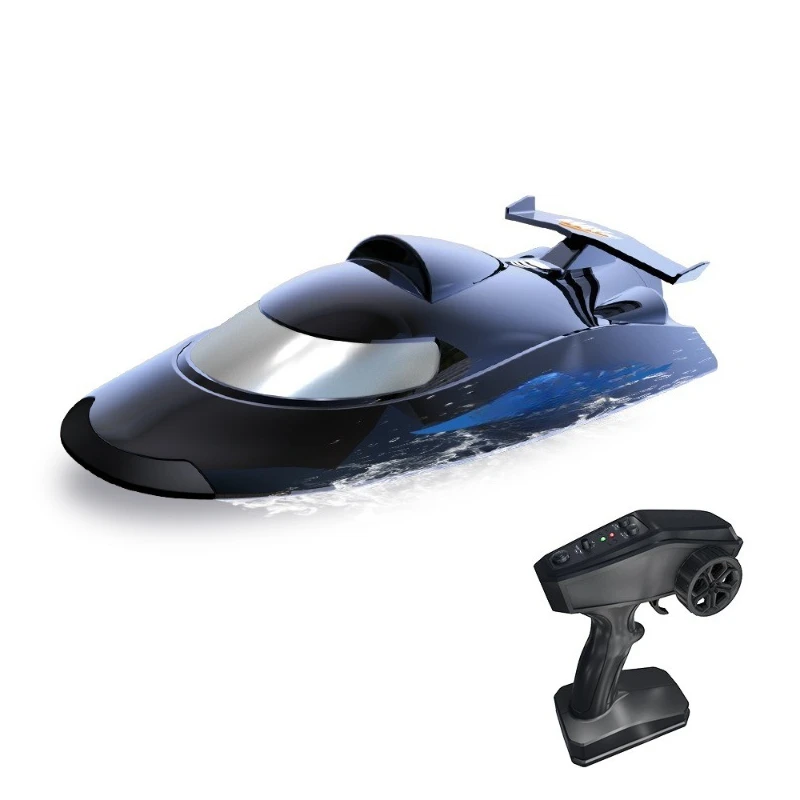 Ultra-long remote control speedboat water children turbojet amphibious speedboat steamship