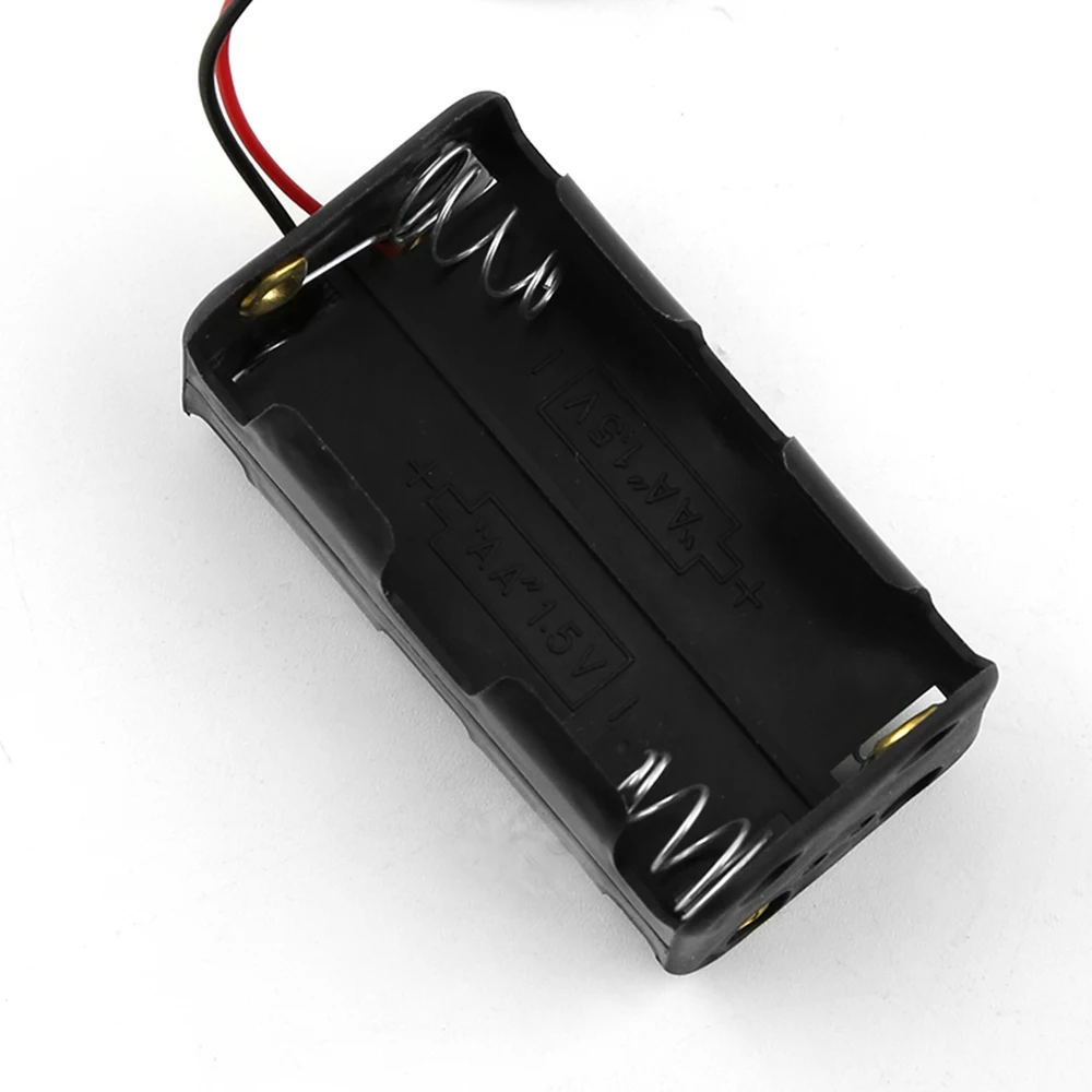 4Pack 6V 4XAA Battery Container Case Holder Pack Box JST Plug Receiver for HSP Redcat 1/8 1/10 RC Nitro Power Car Truck