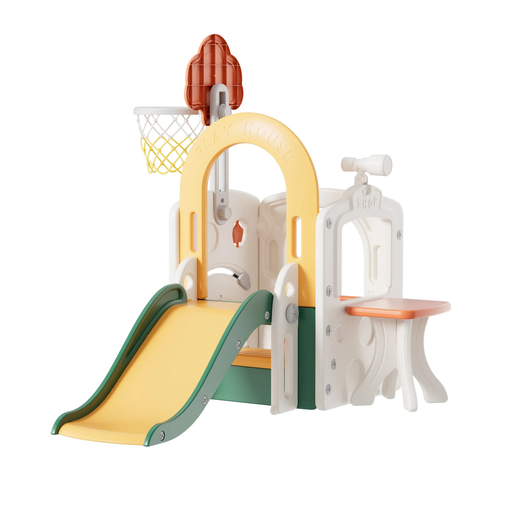 

Children's slide indoor household baby multi-functional playground thickened children's toys