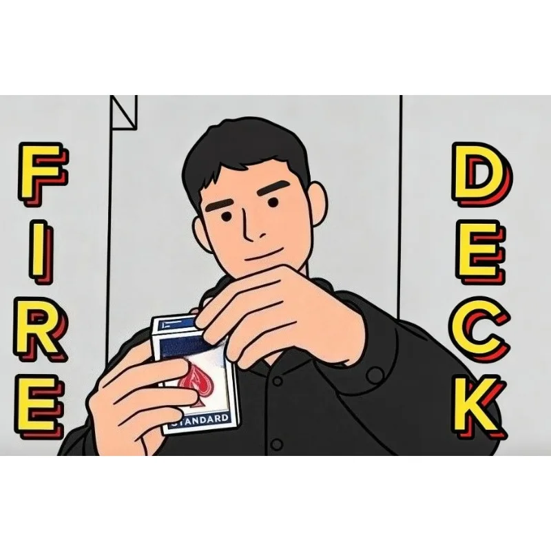 

Fire Deck 2 от Энтони Васкеса – Фокус с настоящим огнем: бесшумный механизм, открывая клапан, создает огонь, визуальный сюрприз, для выступлений крупным планом и на сцене