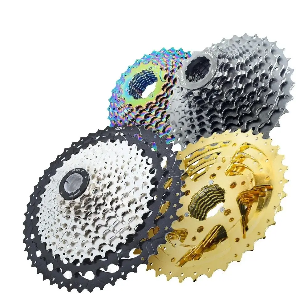 Mountain road bicycle cassette flywheel 7/8/9/10/11/12 speed wear-resistant large teeth