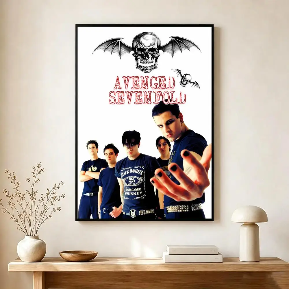 Heavy Metal Band A-avenged Sevenfold Poster Modern Home Decoration Interior Design & Contemporary Wall Art Collection