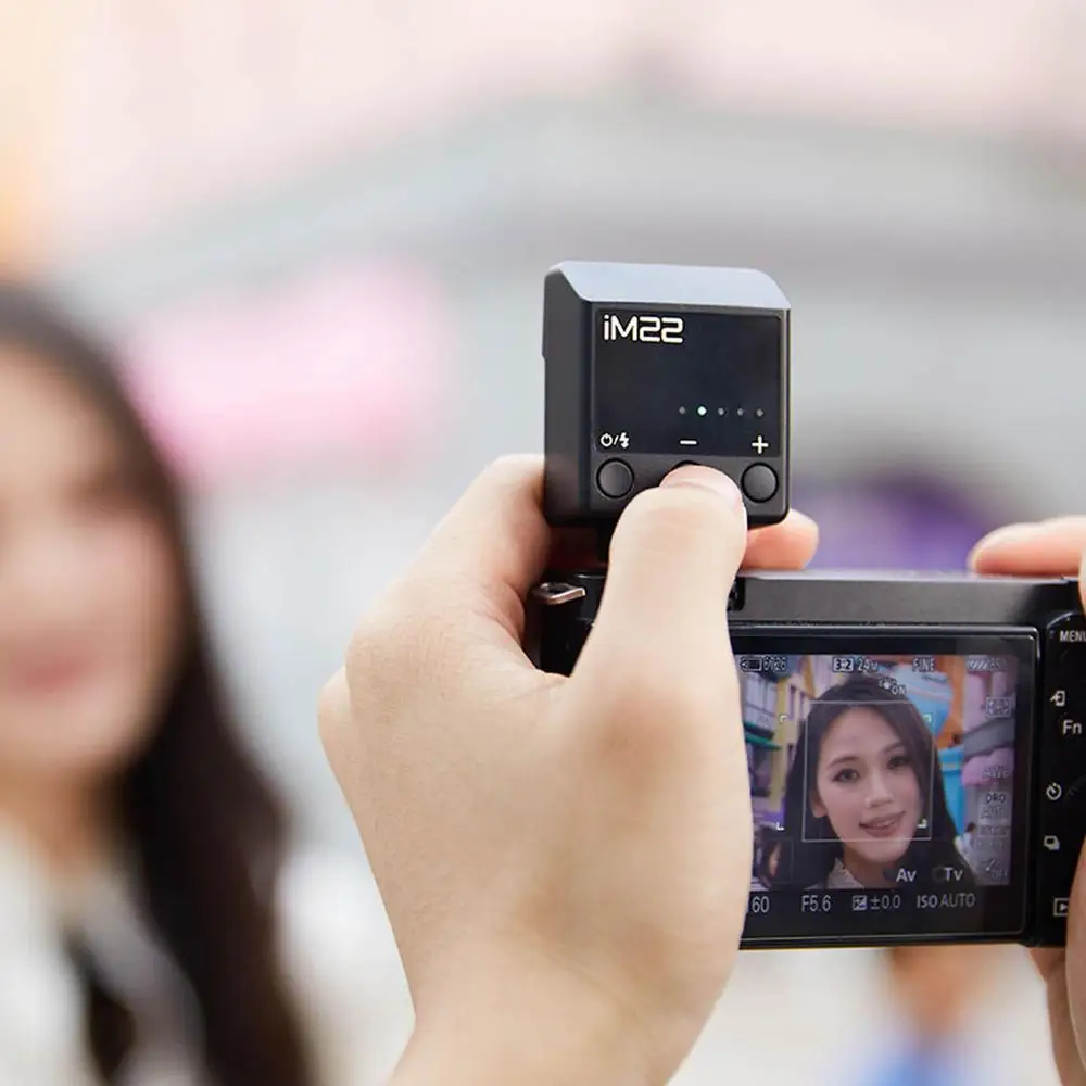 Godox 휴대용 미니 플래시 스피드라이트, 핫슈 캐논, 소니, 니콘, 후지, DSLR, 미러리스, 보급형 모델 카메라용, iM20, iM22