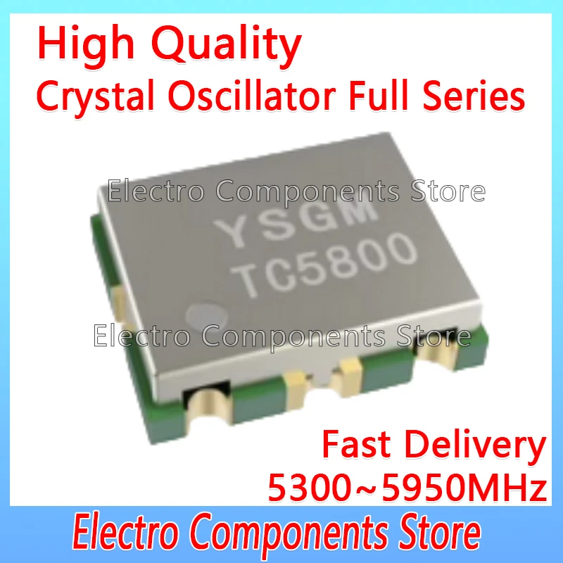 1PCS YSGMTC5800 VCO Voltage Controlled Oscillator 5300~5950MHz 6dBm Wireless Communication ISM Application YSGM TC5800