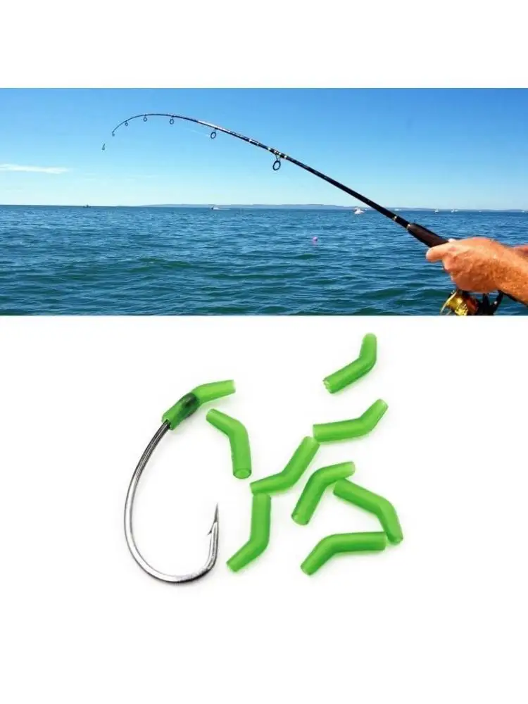 

R6FE 30/50Pcs Carp Fishing Anti Tangles Sleeves Carp Fishing Line Aligner Fishing Terminals Sleeves Fishing Accessories
