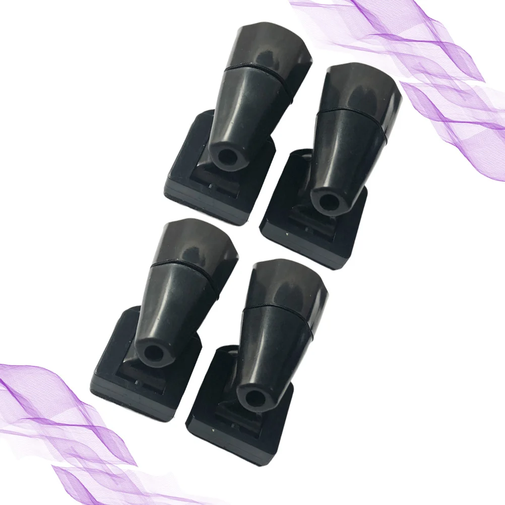 

4pcs Universal Motor Car Deer Whistle Device Bell Automotive Animal Deer Warning for Whistles Auto Motorbike Device (Black)