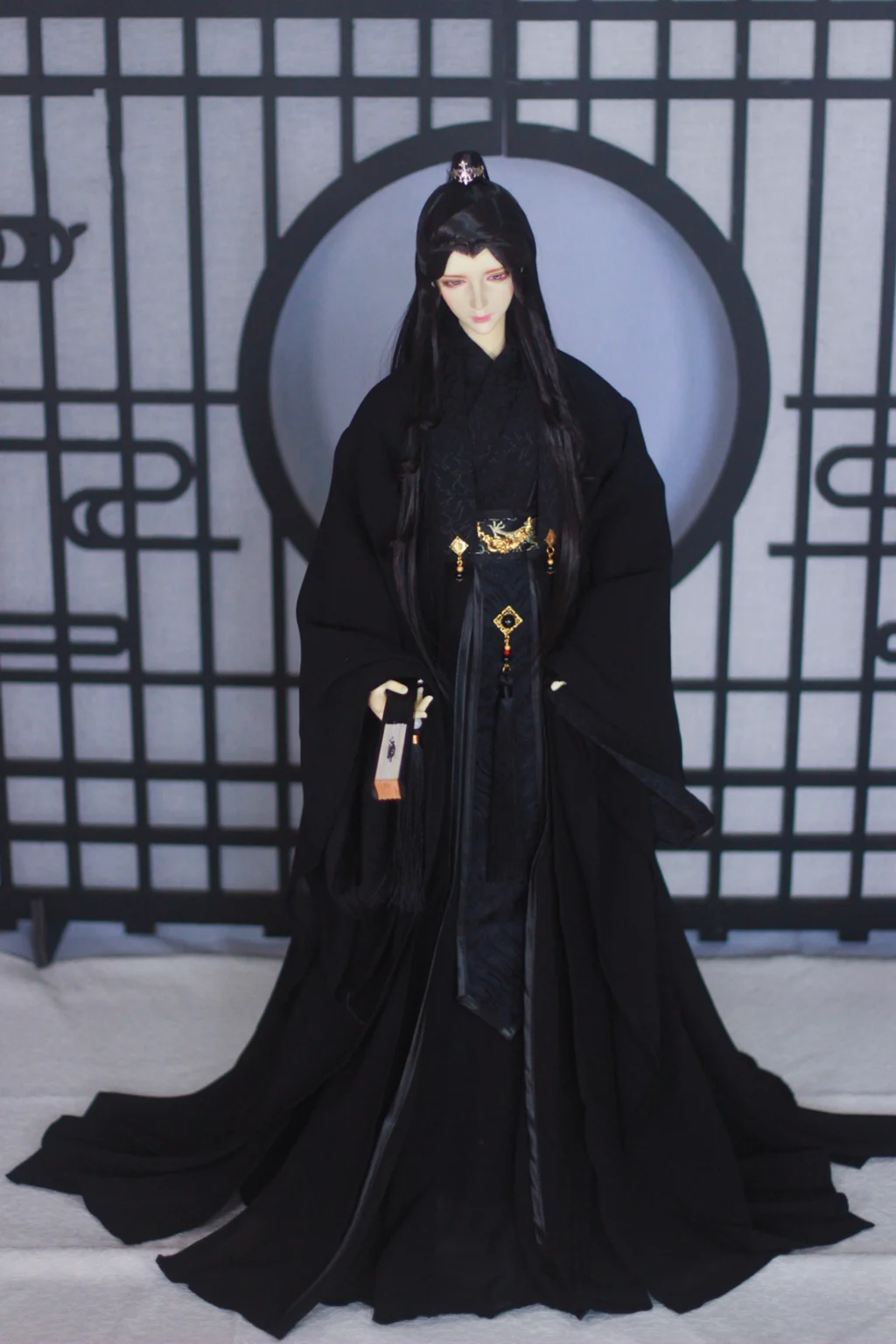 1/3 BJD Hanfu Ancient Costume Robe Warrior Outfit For SD13 POPO68 Longhun73 ID75 Strong Uncle Doll Clothes Accessories A1621