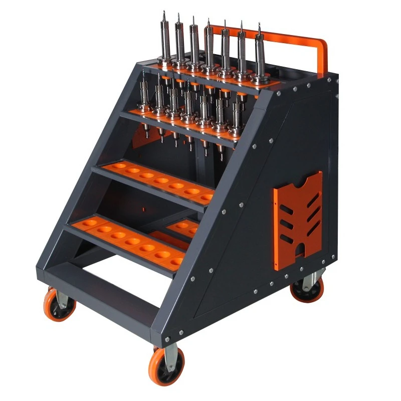 Numerical control machining center BT30 tool transfer car cabinet BT50 put BT40HSK handle management rack