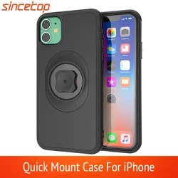 Shockproof Case For iphone 17 16 15 14 13 12 11 X MAX Pro Plus 7 for sincetop series C - Belt Clip Bicycle Phone Holder