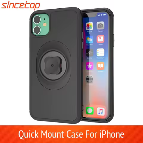 Shockproof Case For iphone 17 16 15 14 13 12 11 X MAX Pro Plus 7 for sincetop series C - Belt Clip Bicycle Phone Holder