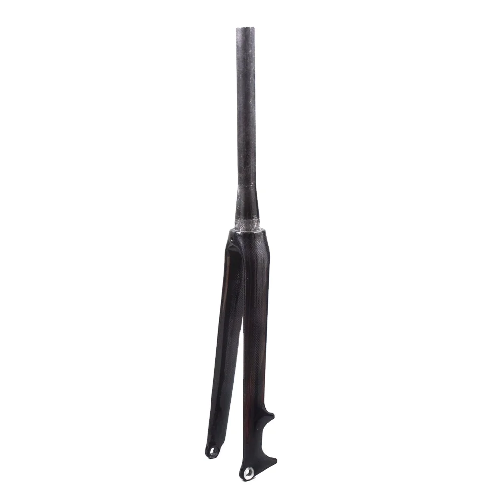 STLF New 3K Carbon Bicycle Fork for 700C Road Thru Axle 100*12mm High Performance Bike Component
