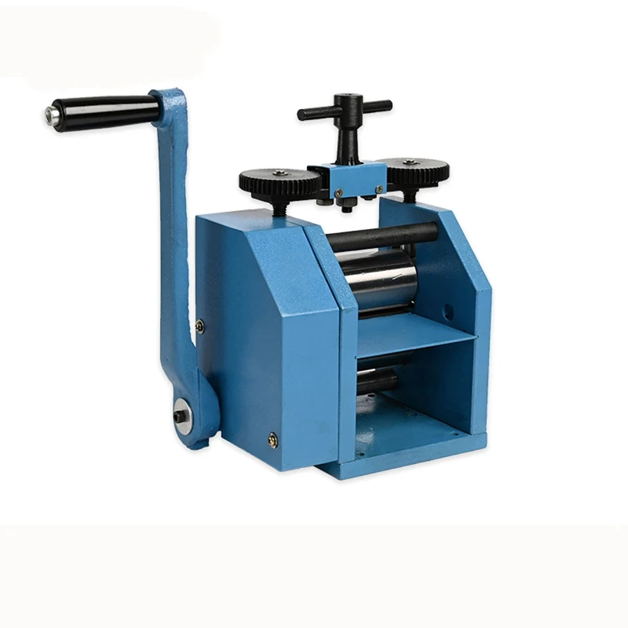 

YPJ-2/YPJ-3 Hand Crank Manual Jewelry Making Tool Square Semicircle Metal Rolling Mill Machine Box Package