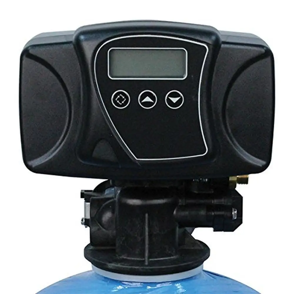 Whole House Digital Water Softener 5600SXT 48,000 Grains Resin Loaded System Efficient Metered On-Demand Blue Mineral Tank