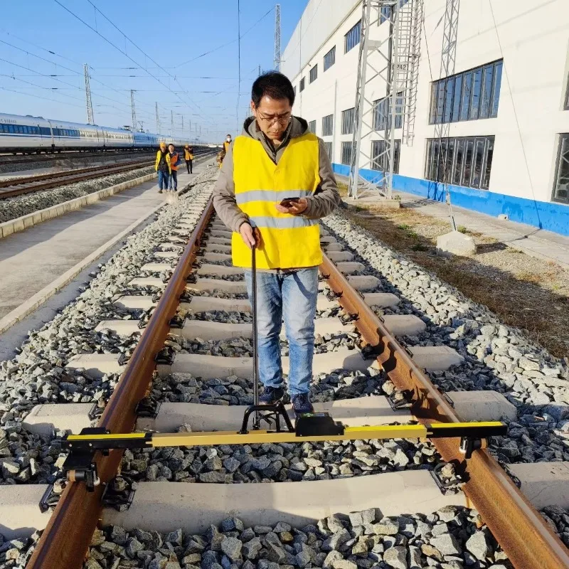 Rail Track Gauge Inspection Instrument Digital Track Gauge for Measuring Railway