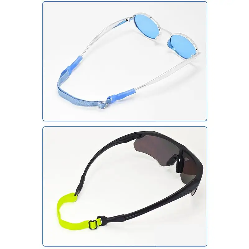 Brillen-Anti-Verlust-Kordel, Sportbrillen-Elastikband, Kette für Kinder und Erwachsene, elastisches Brillenband, Halterungskordel. – Detail 8