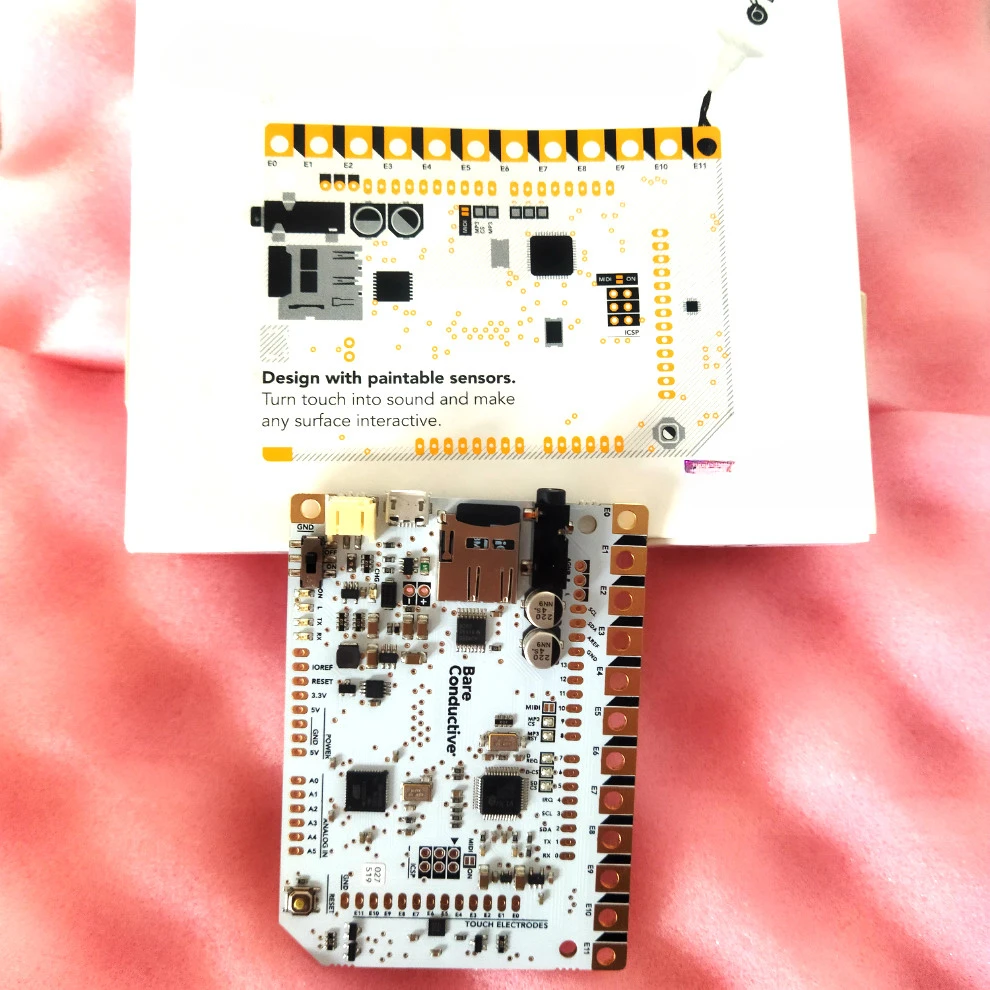 SKU-5013 Bare Conductive Development Board Printed Circuit Touch Board