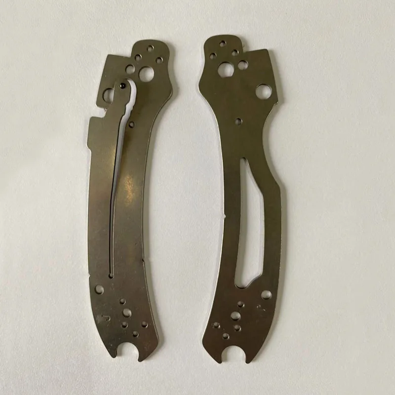 1 Pair Stainless Steel Knife Liners Spacer For Spyderco C223 Para3 Folding Knife