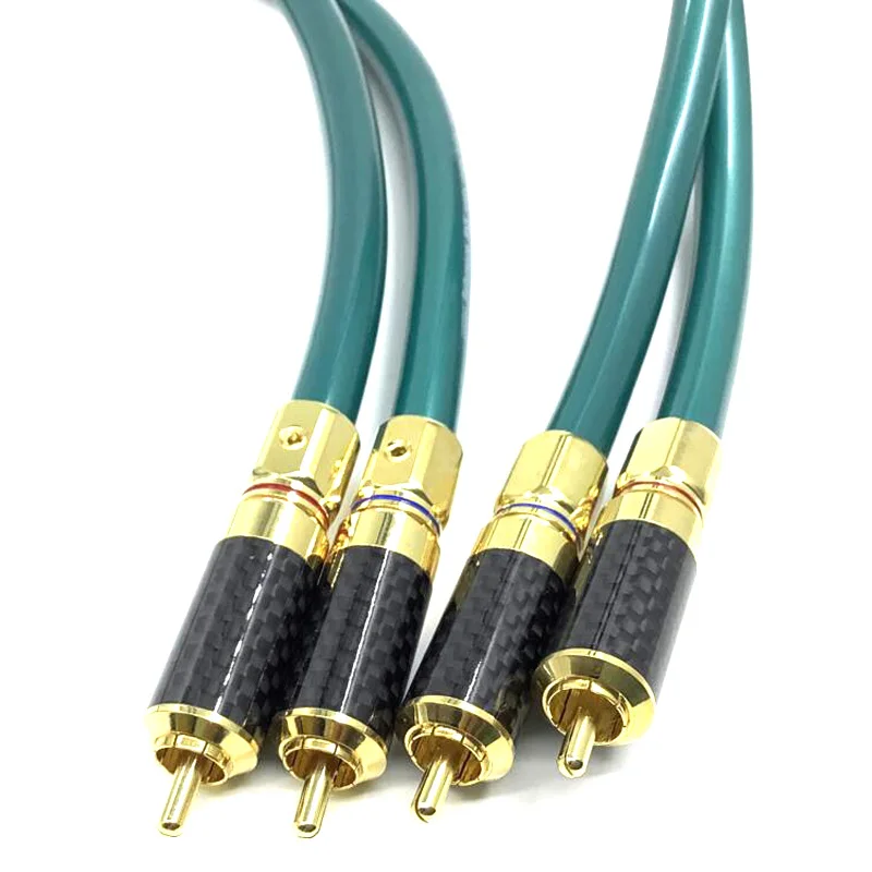 Ortofon 8N OFCPure Copper intecconnect Audio  RCA Cable for AMP CD player Audio cable
