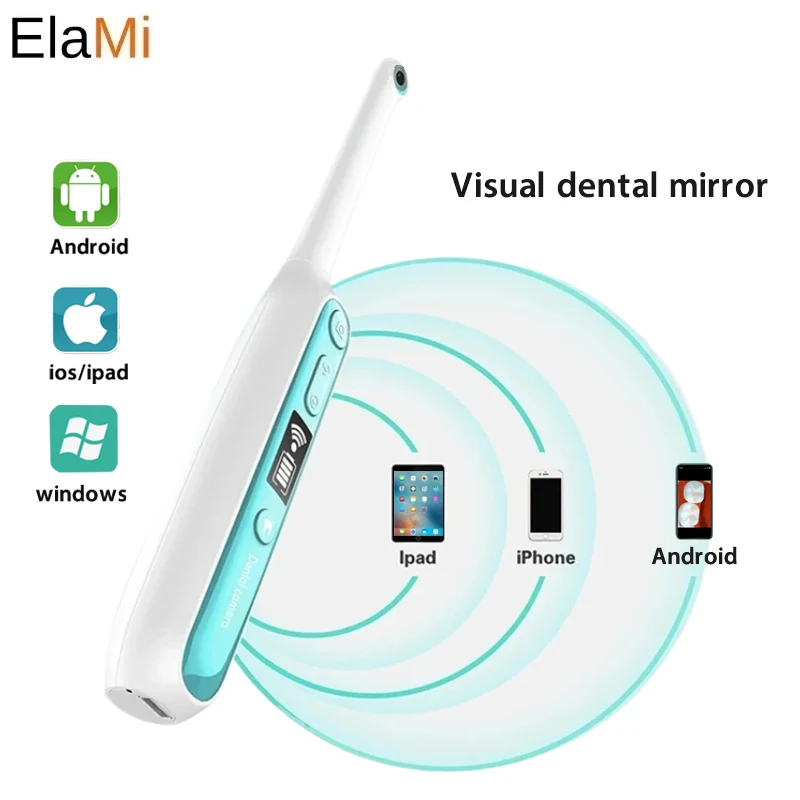 

WIFI Mini Camera 1080P 2MP High-defnition Visual Examination Endoscope With 8LED Lights For Android Apple Tablet