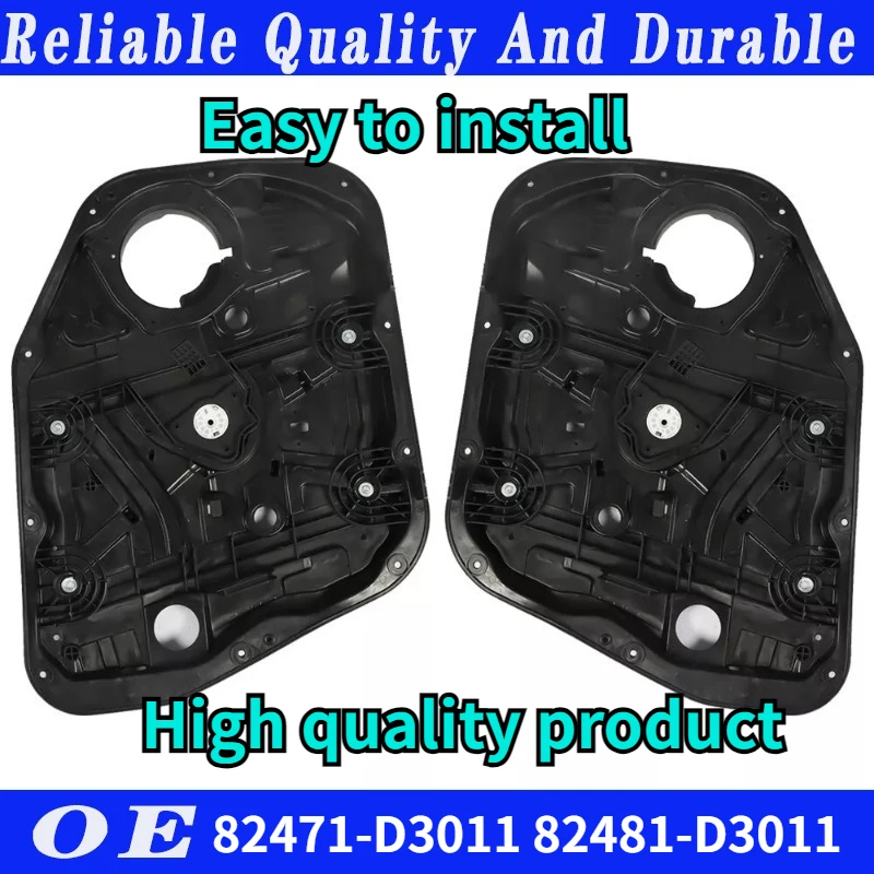 

High quality For 2016-2020 Hyundai Tucson Window Regulator Front Left + Right Side gostang-motor 82471D3011 82481D3011