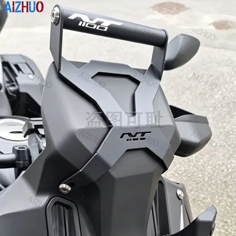 

NT1100 2026 Motorcycle Accessories GPS Navigation Bracket Support Phone Stand Holder Mount For HONDA NT 1100 MT DCT ES 2021-2025
