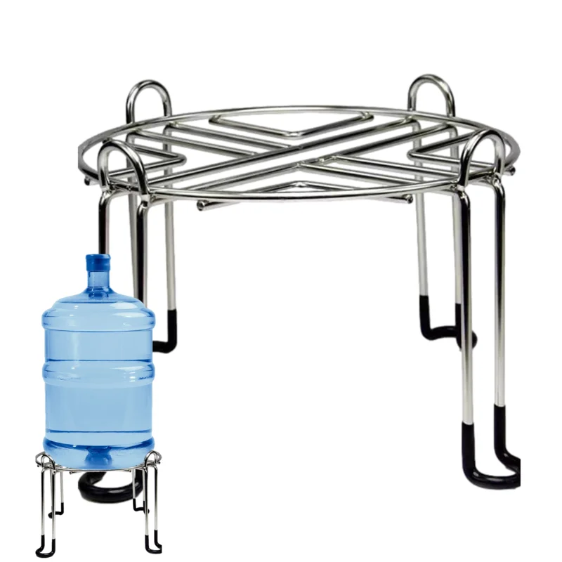 

Stainless Steel Water Filter Stand Drinking Fountain Bracket Detachable Tall Non-Slip Water Filter Stand Water Filter System