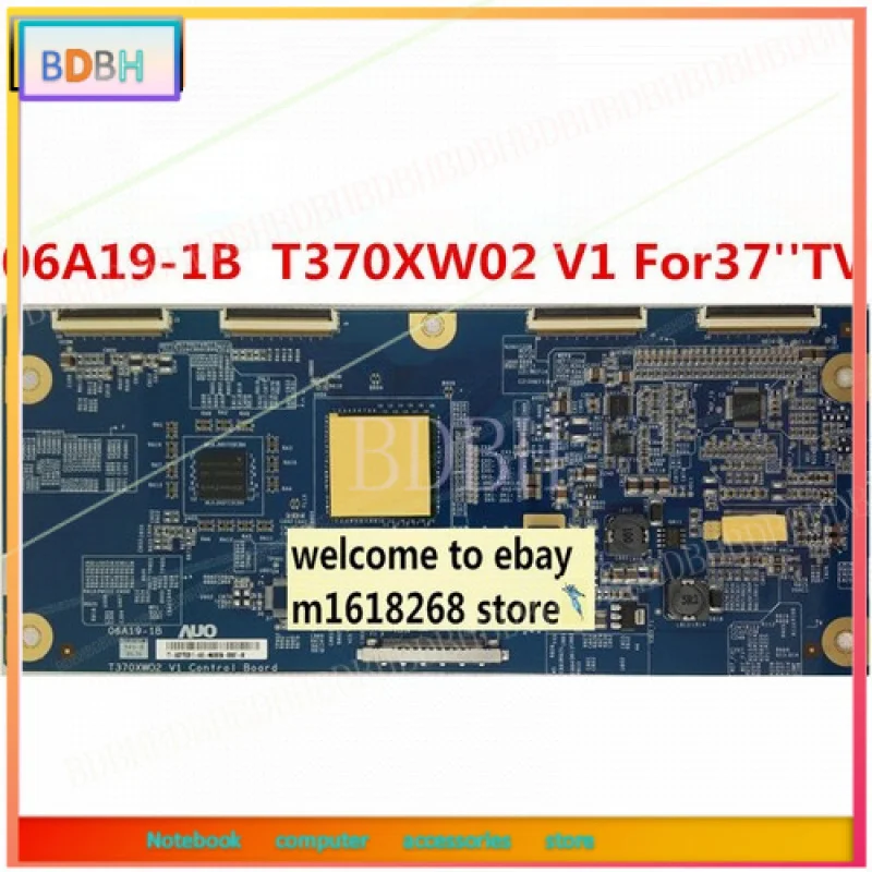 Placa de Controle T-Con AUO 06A19-1B T370XW02 V1 para TVs Samsung e Toshiba de 37''